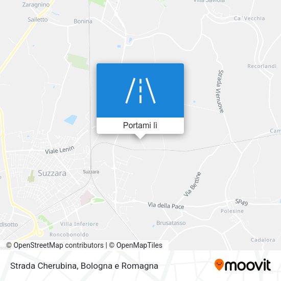 Mappa Strada Cherubina