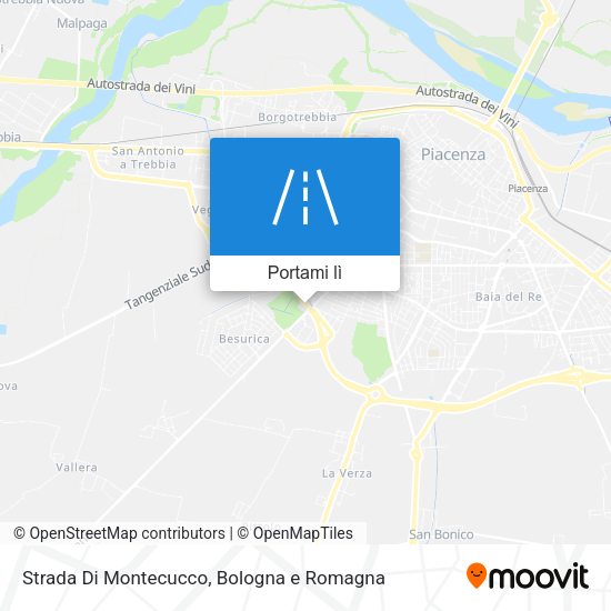 Mappa Strada Di Montecucco