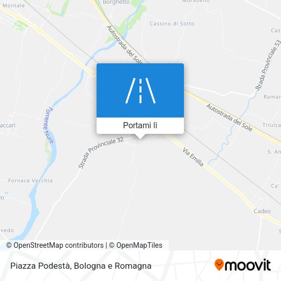Mappa Piazza Podestà