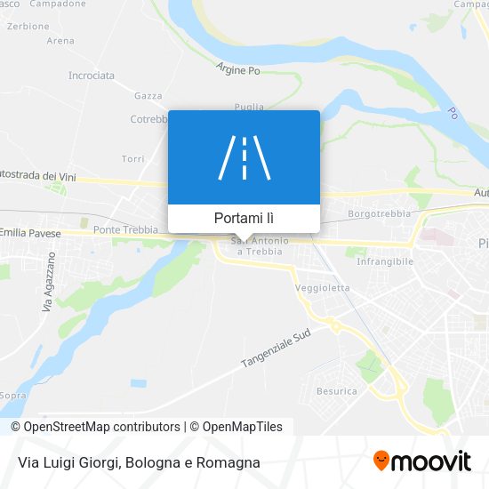 Mappa Via Luigi Giorgi