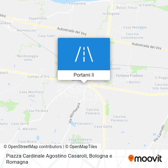 Mappa Piazza Cardinale Agostino Casaroli