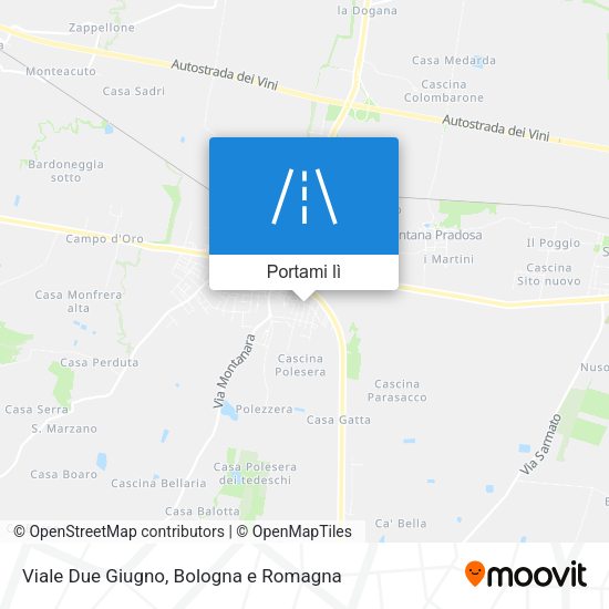 Mappa Viale Due Giugno