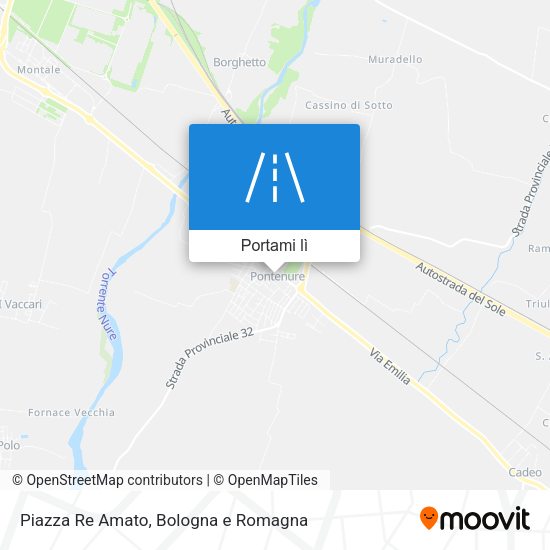 Mappa Piazza Re Amato