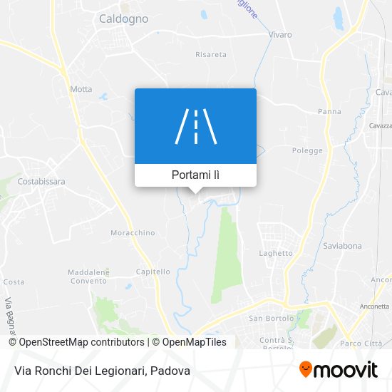 Mappa Via Ronchi Dei Legionari