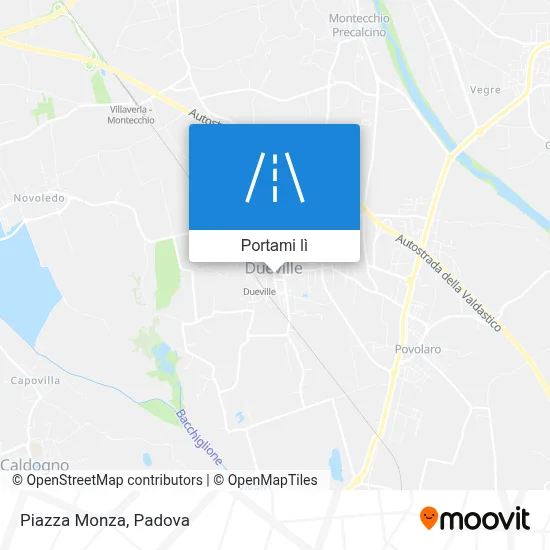 Mappa Piazza Monza