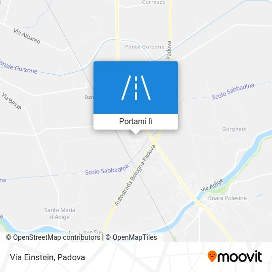 Mappa Via Einstein