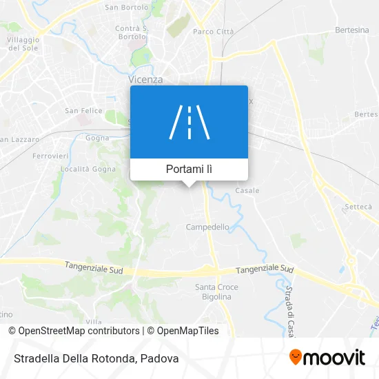 Mappa Stradella Della Rotonda