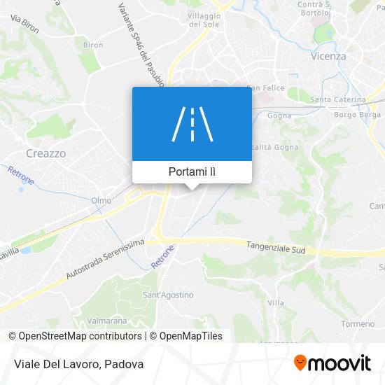 Mappa Viale Del Lavoro