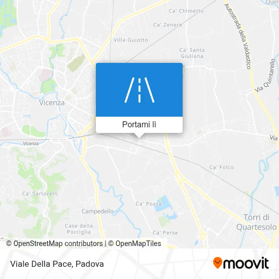 Mappa Viale Della Pace