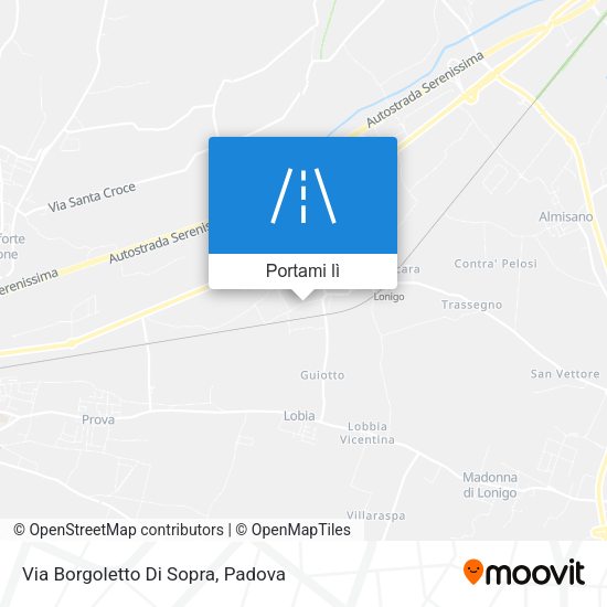 Mappa Via Borgoletto Di Sopra