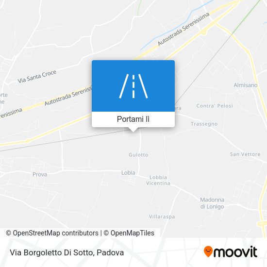 Mappa Via Borgoletto Di Sotto