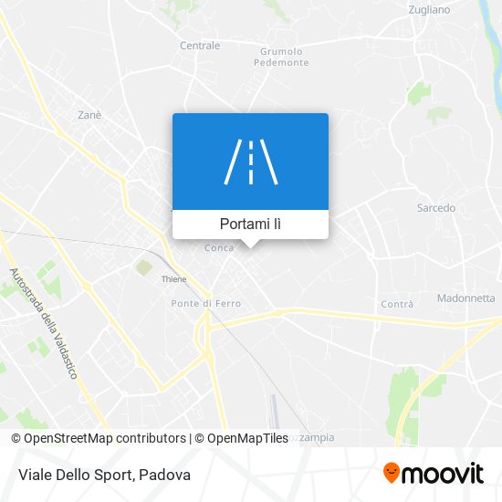 Mappa Viale Dello Sport