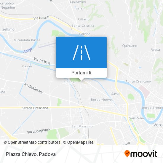 Mappa Piazza Chievo