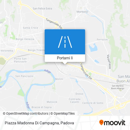 Mappa Piazza Madonna Di Campagna