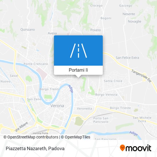 Mappa Piazzetta Nazareth