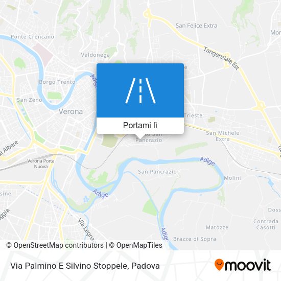 Mappa Via Palmino E Silvino Stoppele