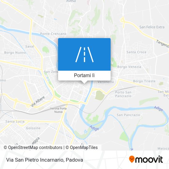 Mappa Via San Pietro Incarnario