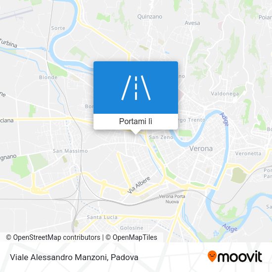 Mappa Viale Alessandro Manzoni