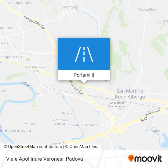 Mappa Viale Apollinare Veronesi