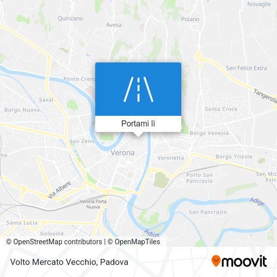 Mappa Volto Mercato Vecchio