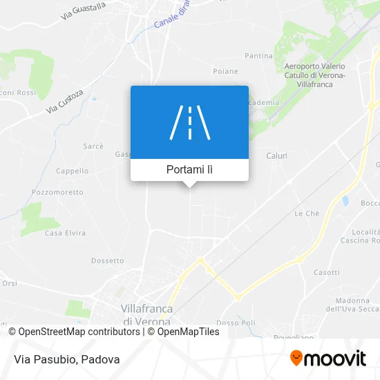 Mappa Via Pasubio