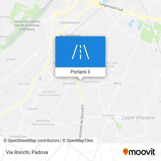 Mappa Via Ronchi