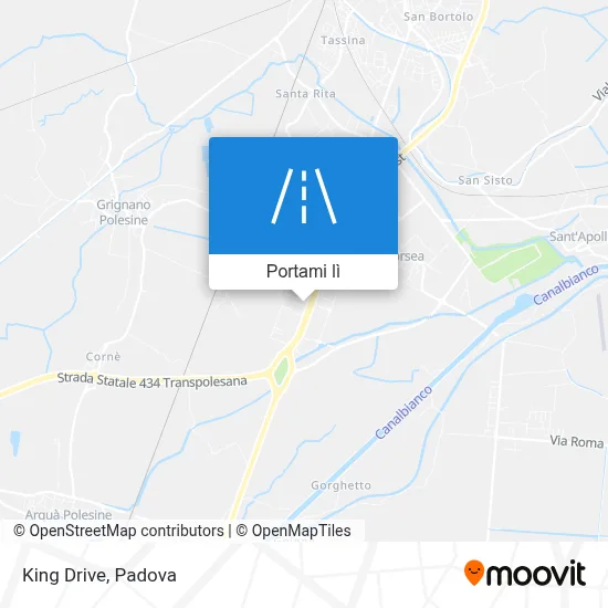 Mappa King Drive