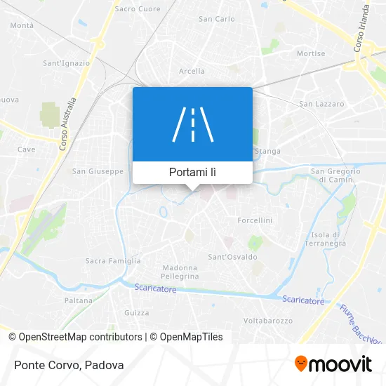 Mappa Ponte Corvo