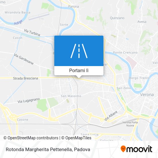 Mappa Rotonda Margherita Pettenella