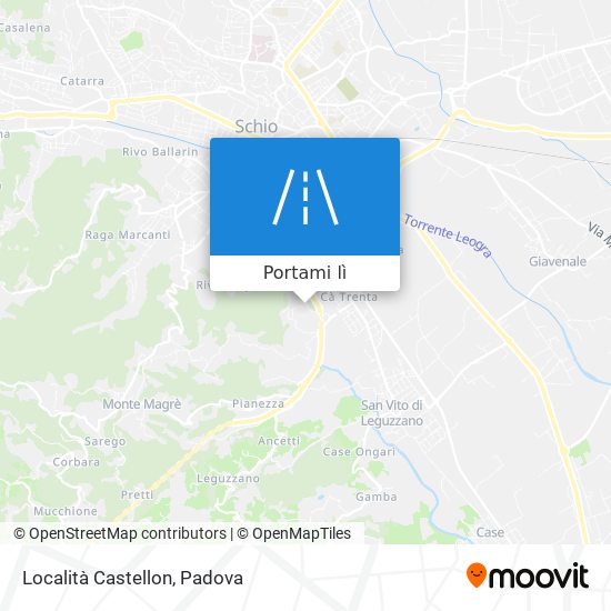 Mappa Località Castellon