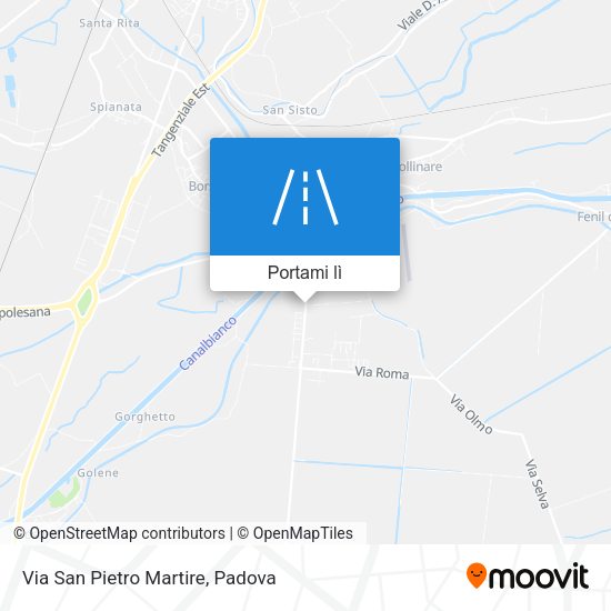 Mappa Via San Pietro Martire