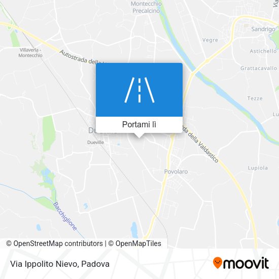 Mappa Via Ippolito Nievo