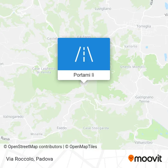 Mappa Via Roccolo