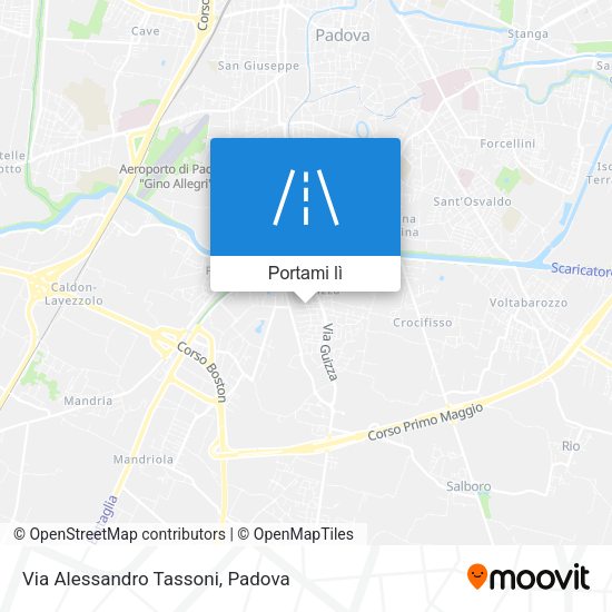 Mappa Via Alessandro Tassoni