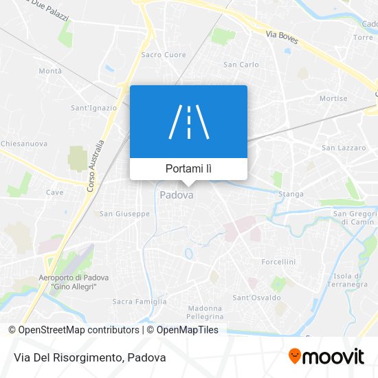 Mappa Via Del Risorgimento