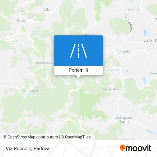 Mappa Via Roccolo