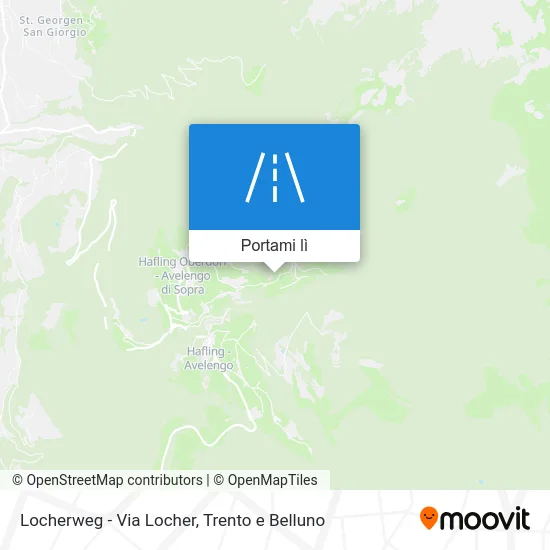 Mappa Locherweg - Via Locher