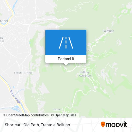 Mappa Shortcut - Old Path