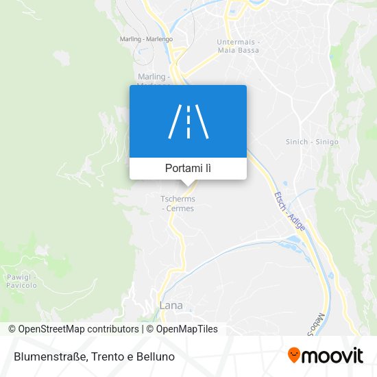 Mappa Blumenstraße