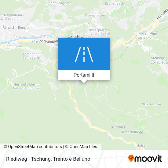 Mappa Riedlweg - Tschung