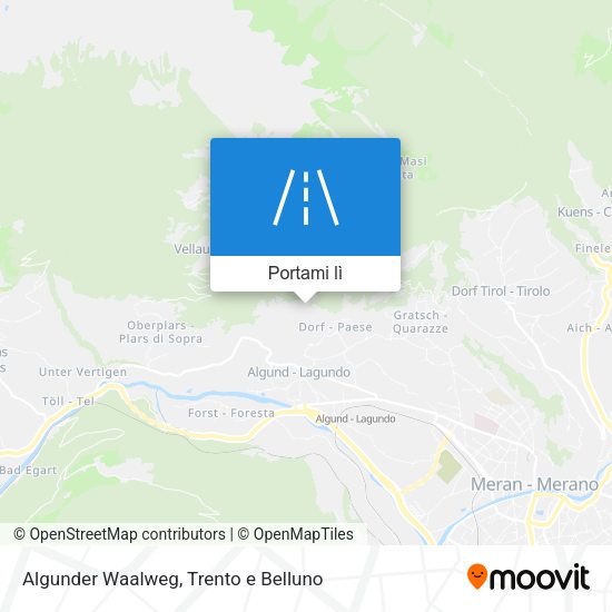 Mappa Algunder Waalweg