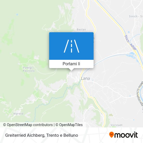 Mappa Greiterried Aichberg