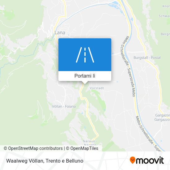 Mappa Waalweg Völlan