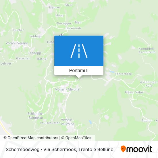 Mappa Schermoosweg - Via Schermoos