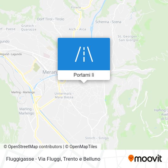 Mappa Fluggigasse - Via Fluggi