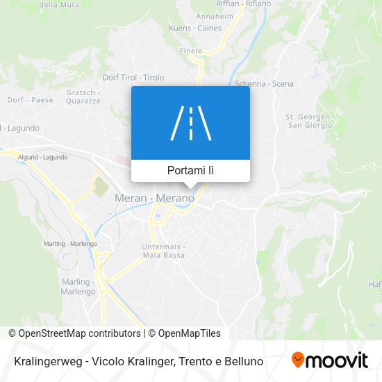 Mappa Kralingerweg - Vicolo Kralinger