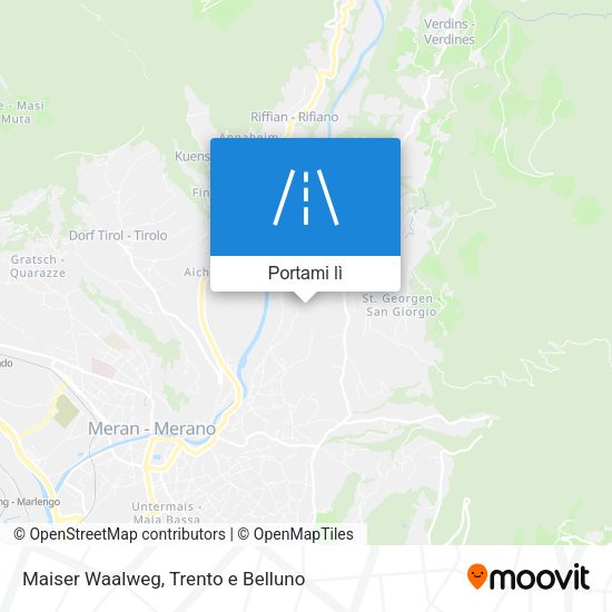 Mappa Maiser Waalweg