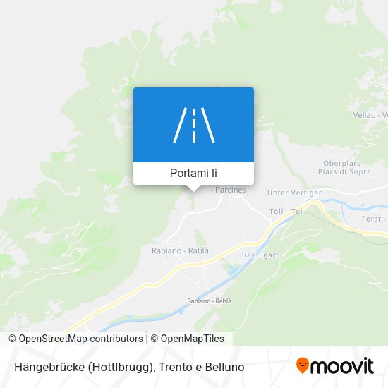 Mappa Hängebrücke (Hottlbrugg)