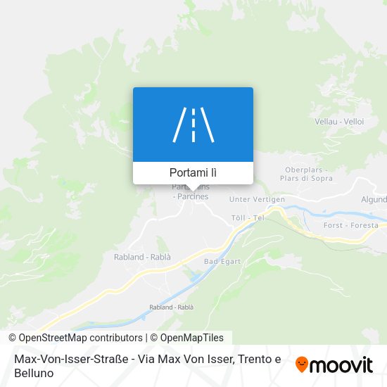 Mappa Max-Von-Isser-Straße - Via Max Von Isser