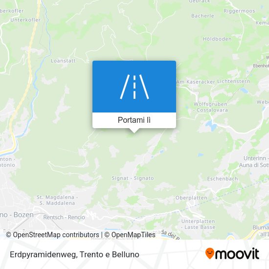 Mappa Erdpyramidenweg